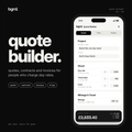 Quote builder